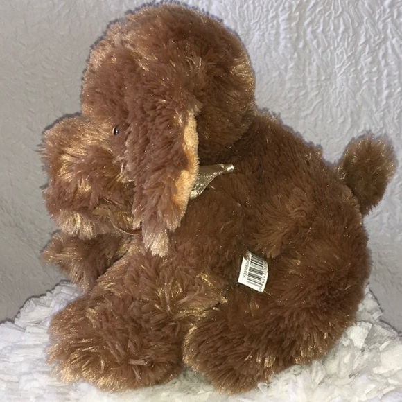 Dan Dee Collectors Choice Floppy Ears Puppy Plush Dog With Bow - Picture 2 of 9